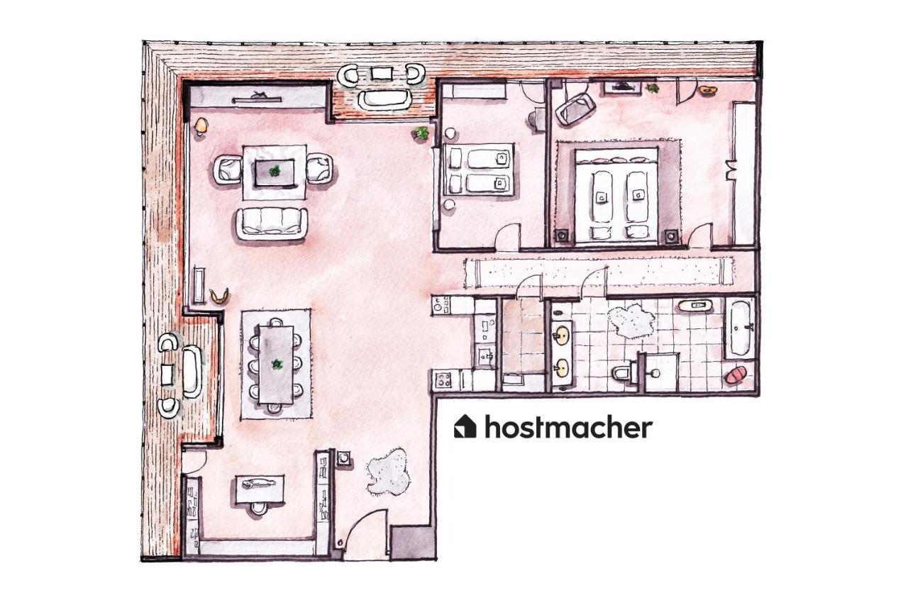 Exclusive 2Br Skyline Penthouse By Hm Διαμέρισμα Βιέννη Εξωτερικό φωτογραφία